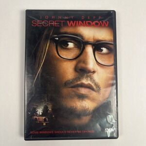 Secret Window (DVD, 2004) Johnny Depp Thriller Psychological